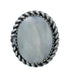 Mother of Pearl Navajo Sterling Silver Ring Size 7-1/4 SN20254